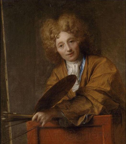 Jean-Baptiste Santerre Self portrait Norge oil painting art